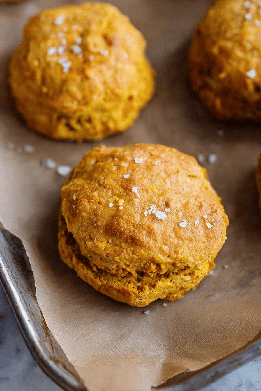 Buttery Pumpkin Biscuits for Two