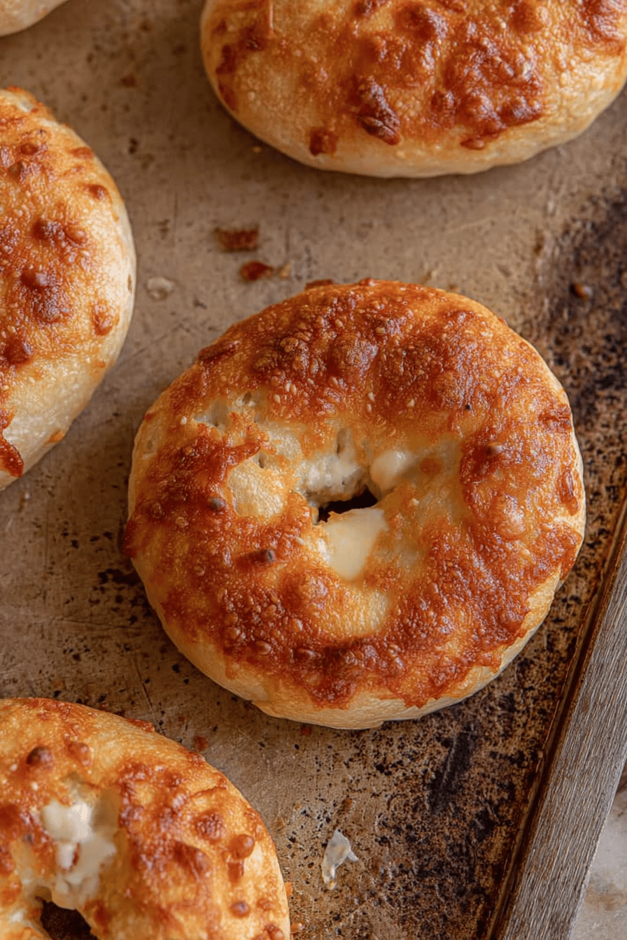 Cheesy Jalapeño Sourdough Bagels Recipe