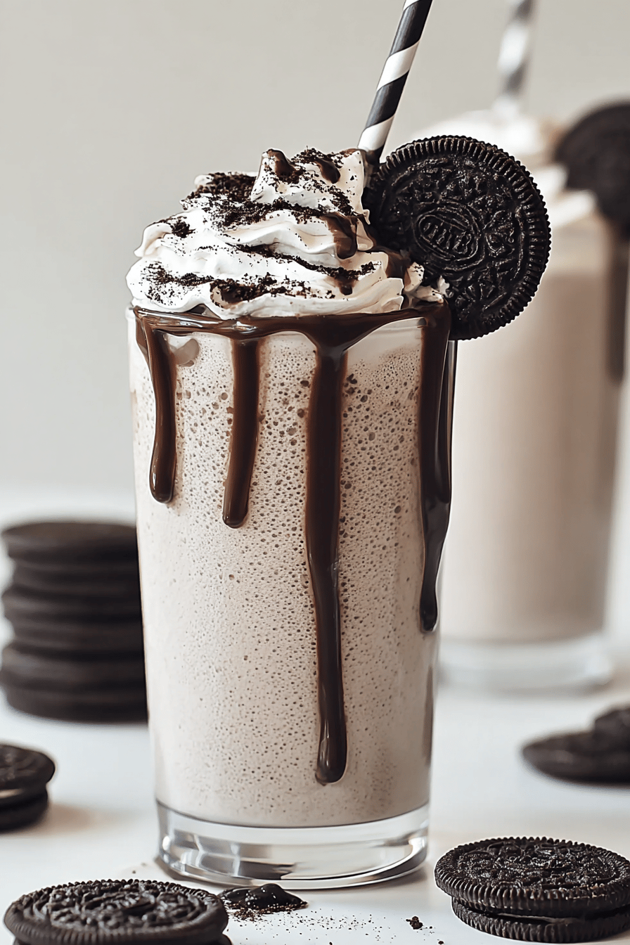 Creamy 4-Ingredient Oreo Milkshake in Minutes
