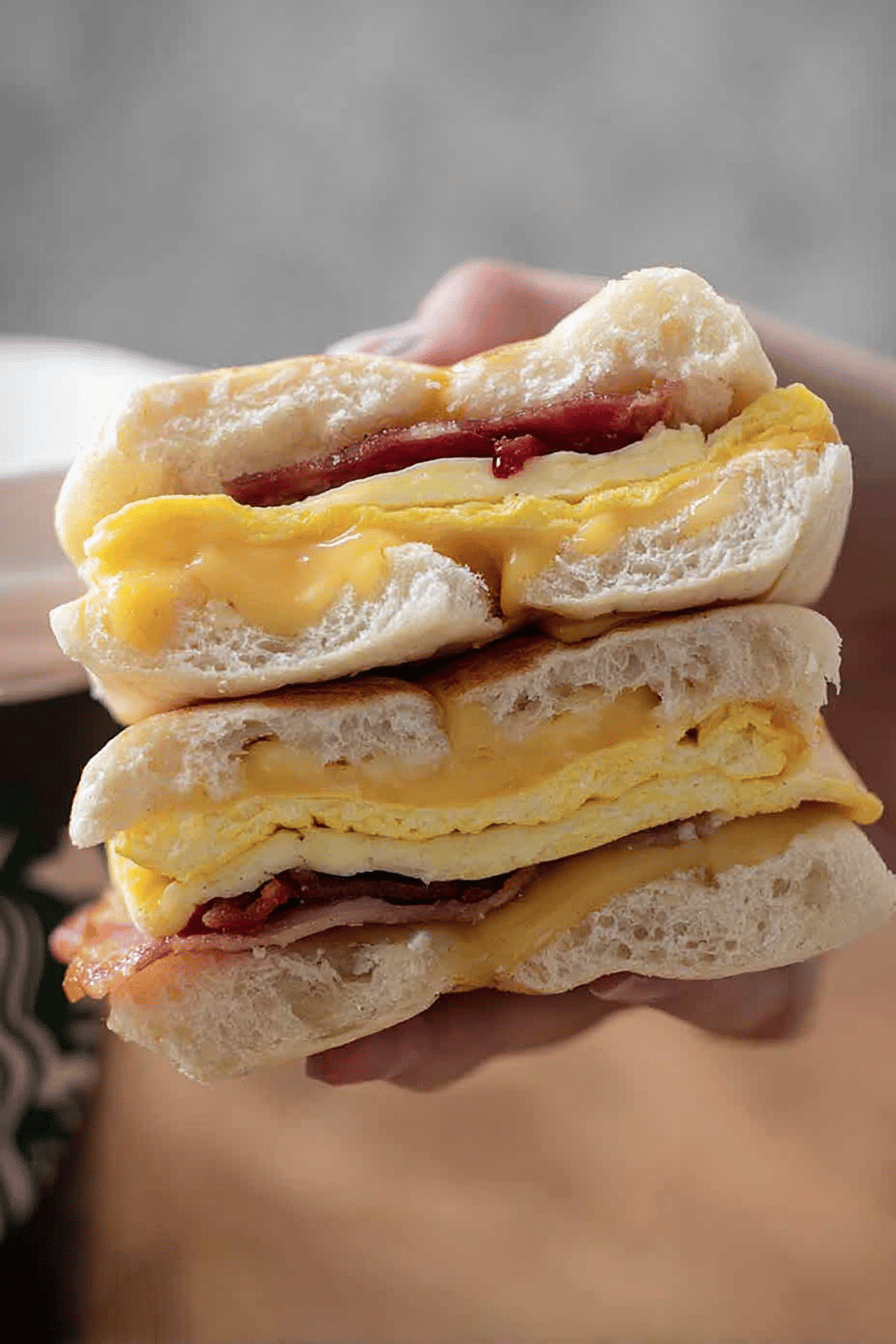 Easy Starbucks Bacon Gouda Copycat Sandwich