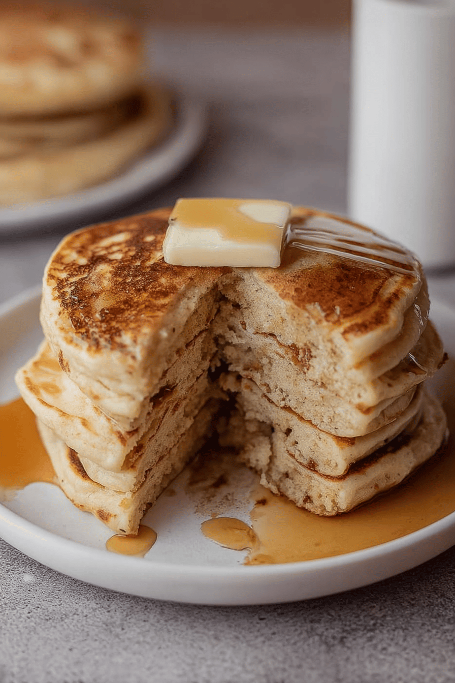 Fluffy Sourdough Discard Pancakes Recipe