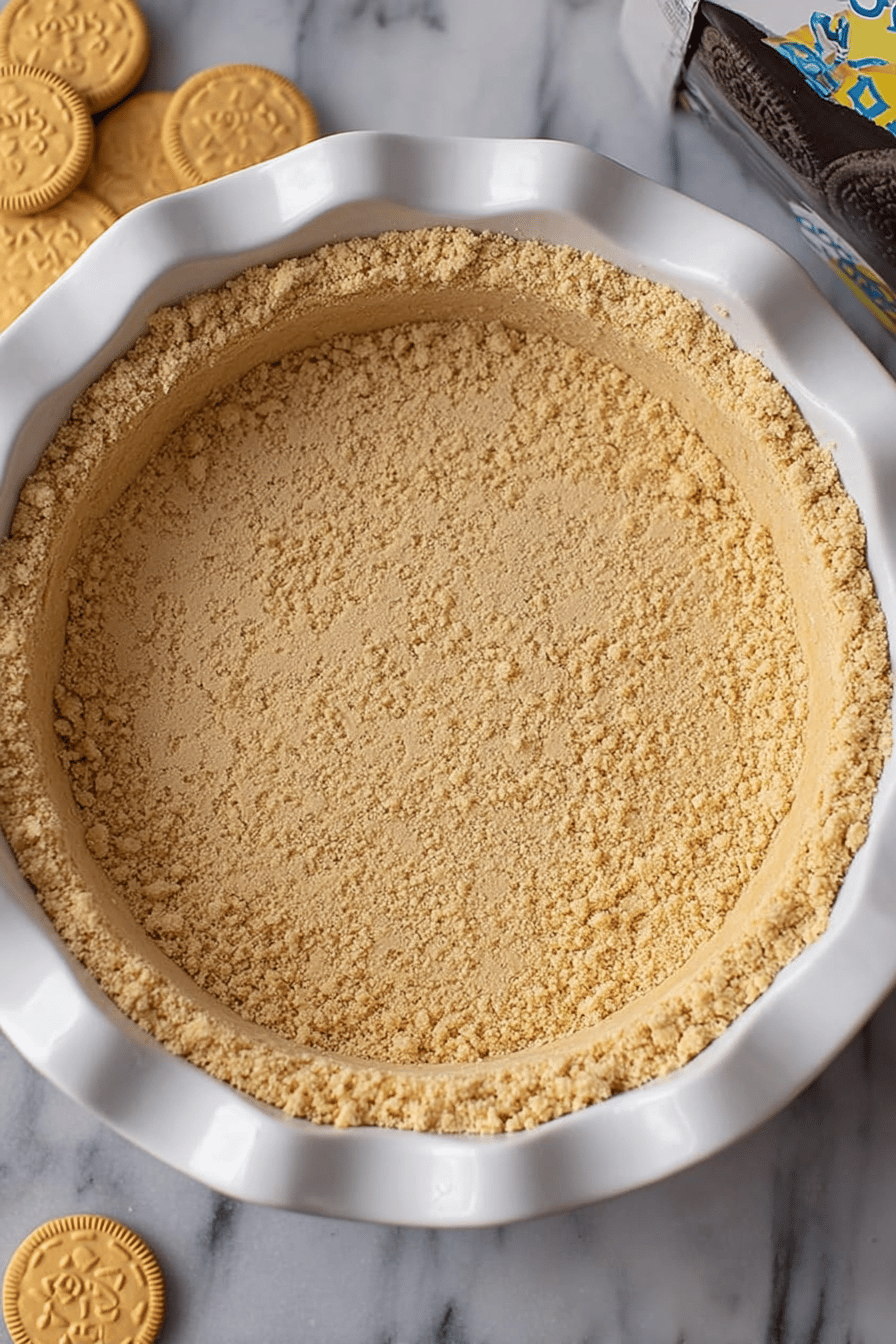Golden Oreo Pie Crust for Perfect Cheesecakes & Pies