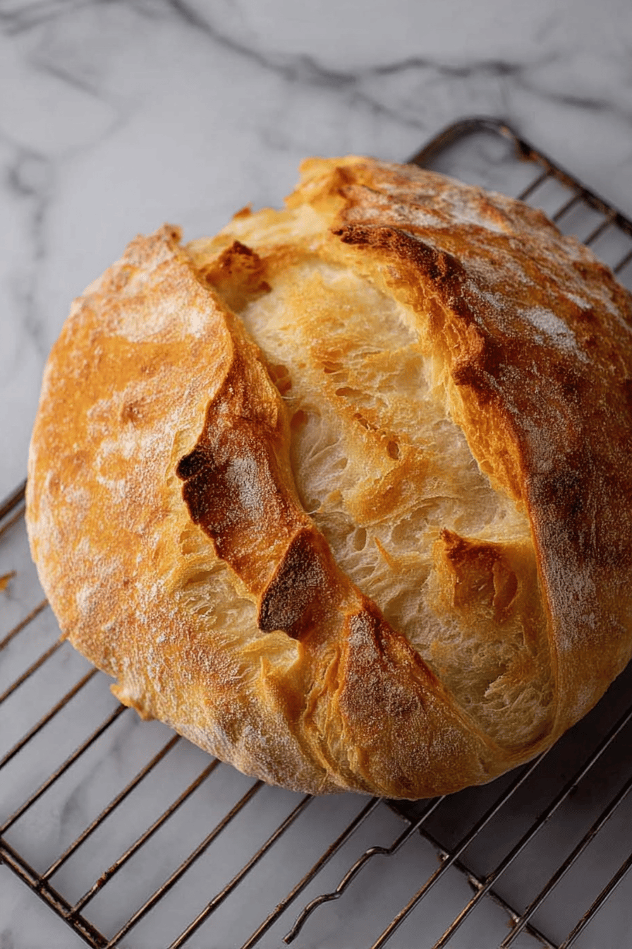 Layered Butter Sourdough Croissant Bread Recipe