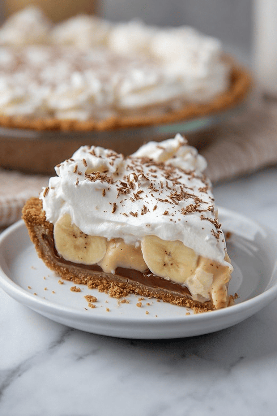 No-Bake Biscoff Banoffee Pie Delight