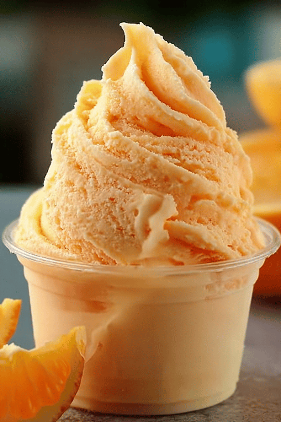 Orange Crush Sherbet Delight