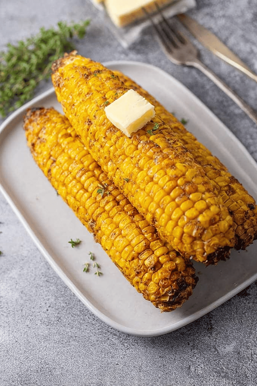 Quick Air Fryer Corn on the Cob Recipe