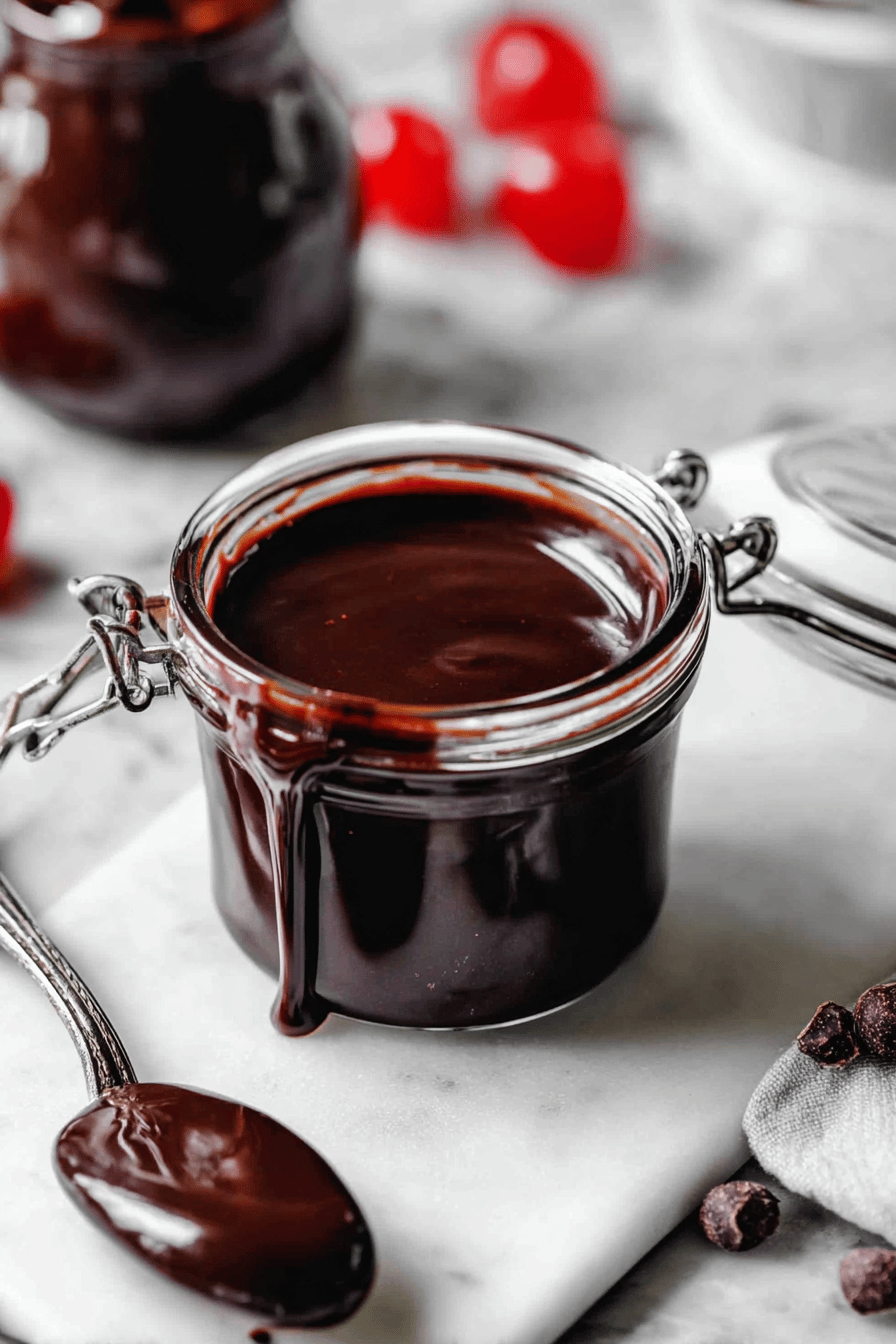 Quick Homemade Hot Fudge Sauce Recipe