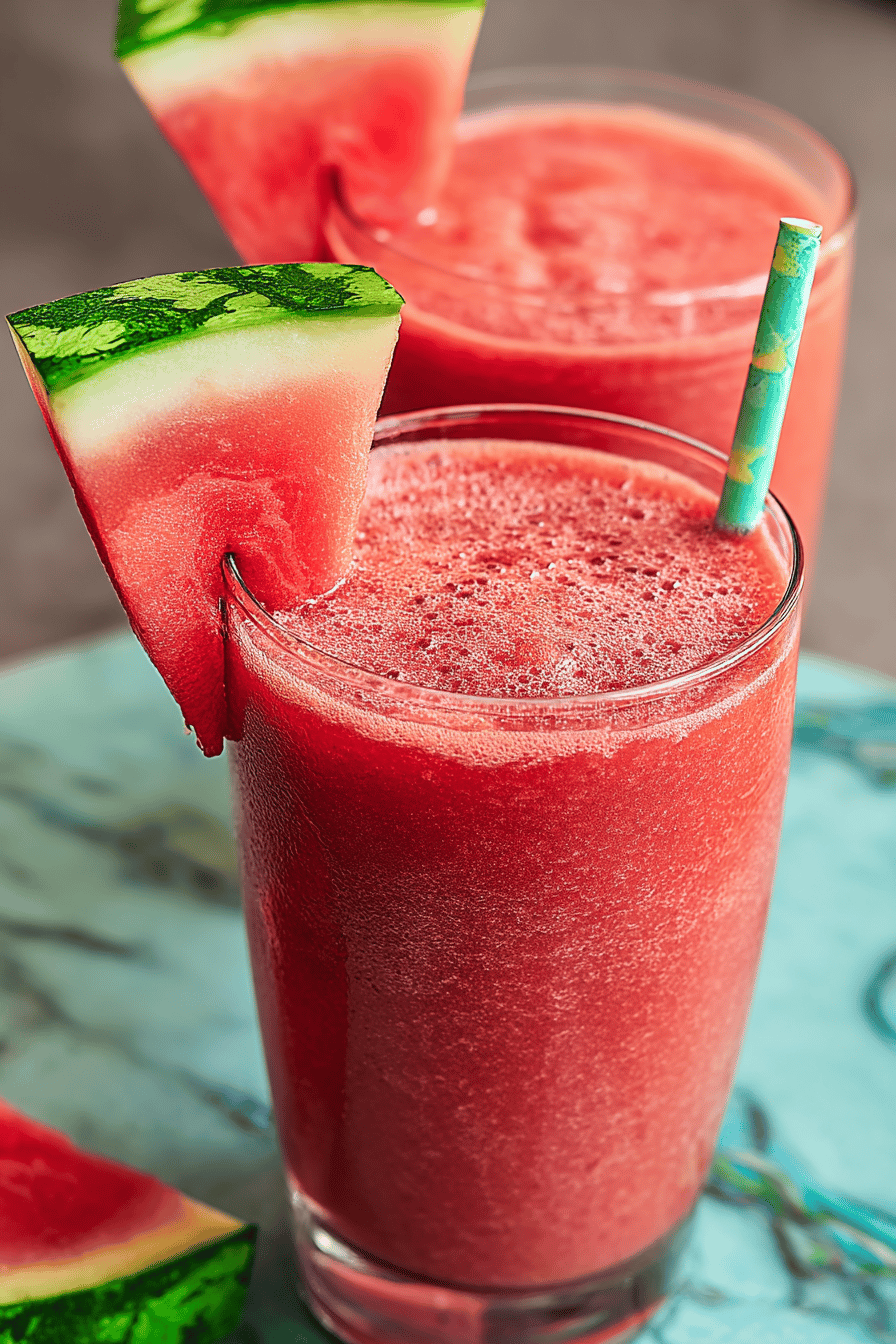 Refreshing Summer Watermelon Smoothie Delight