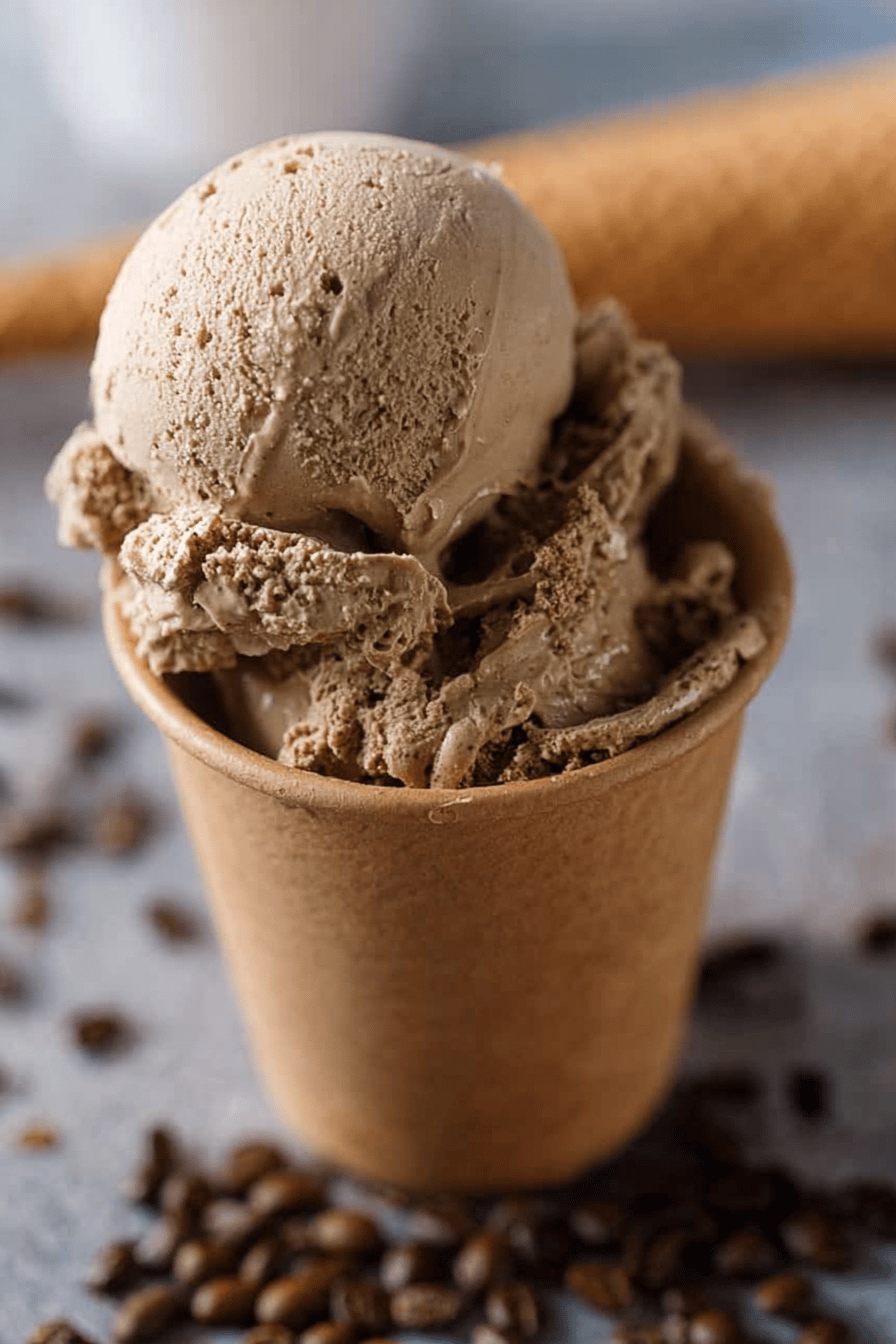 Bold Espresso Coffee Ice Cream for Lovers