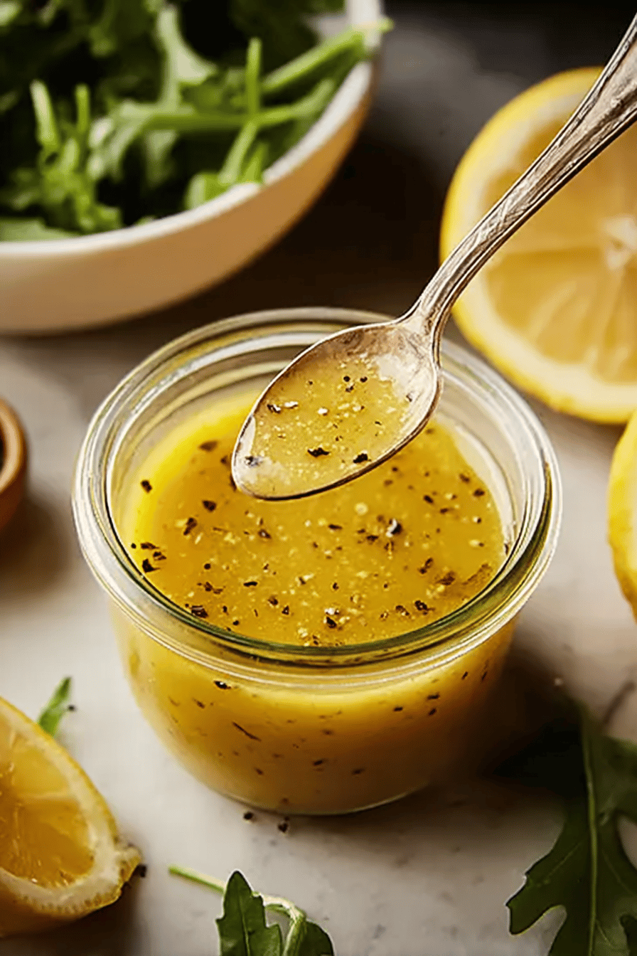 Bright Honey Lemon Herb Vinaigrette