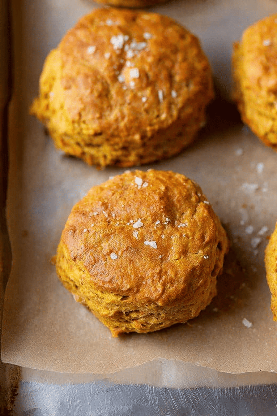 Buttery Pumpkin Biscuits for Two
