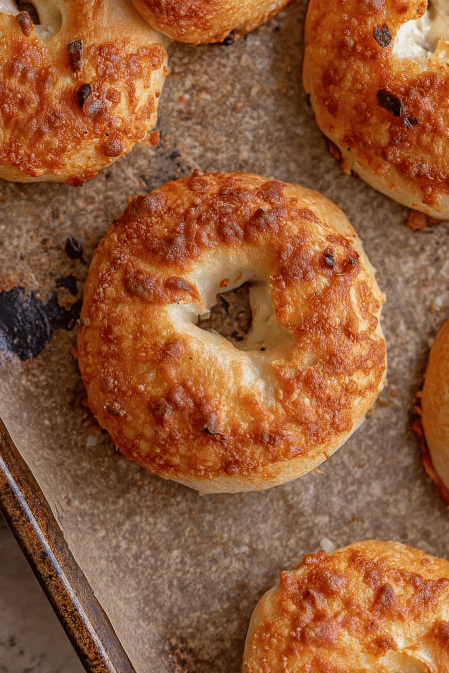 Cheesy Jalapeño Sourdough Bagels Recipe