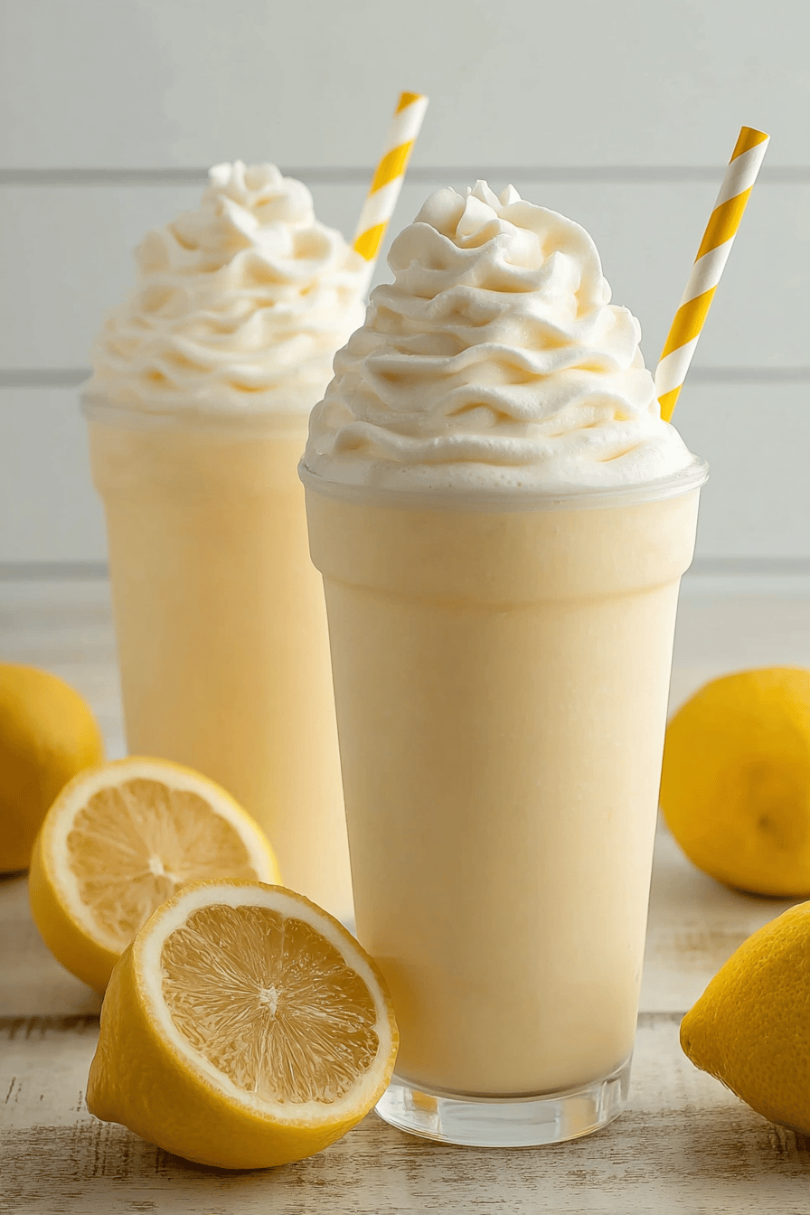 Copycat Chick-fil-A Frosted Lemonade Summer Treat
