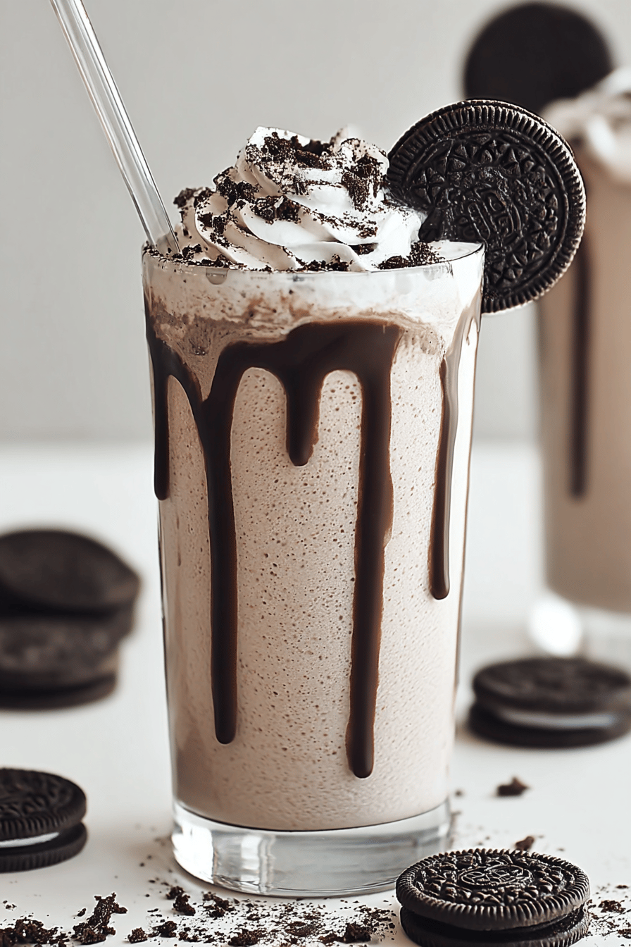 Creamy 4-Ingredient Oreo Milkshake in Minutes