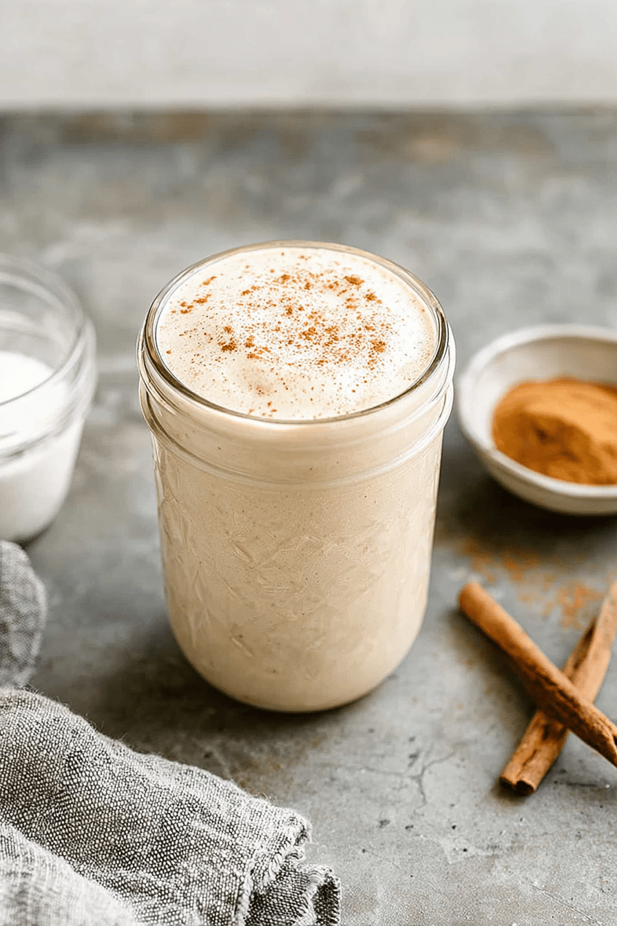 Creamy 5-Minute Vanilla Protein Shake