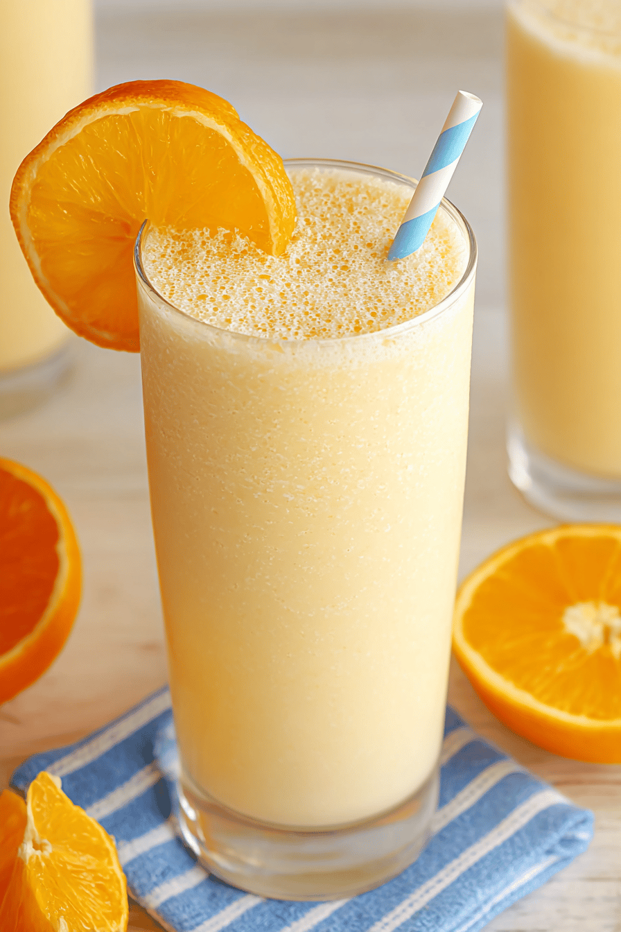 Creamy Citrus Orange Julius Summer Delight