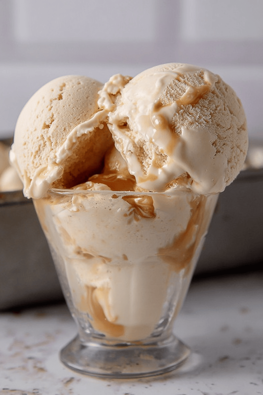 Creamy Homemade Dulce de Leche Ice Cream Delight