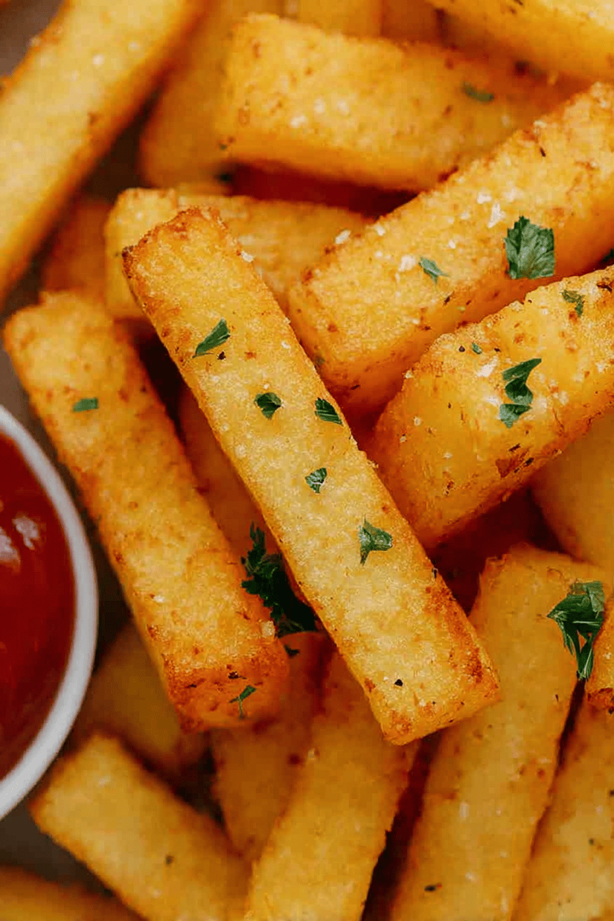 Crispy Air Fryer Polenta Fries Perfection