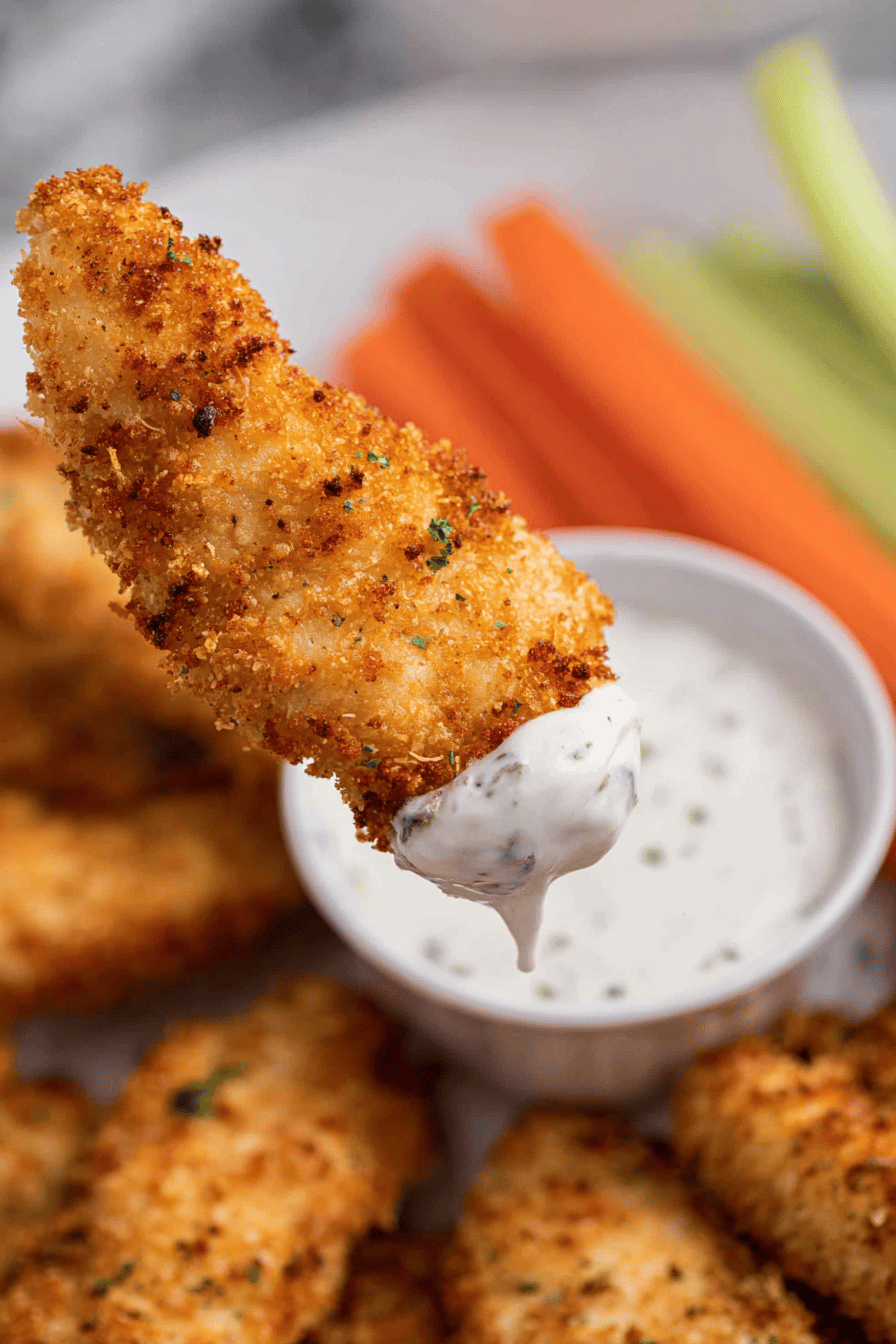 Crispy Healthy Air Fryer Chicken Tenders