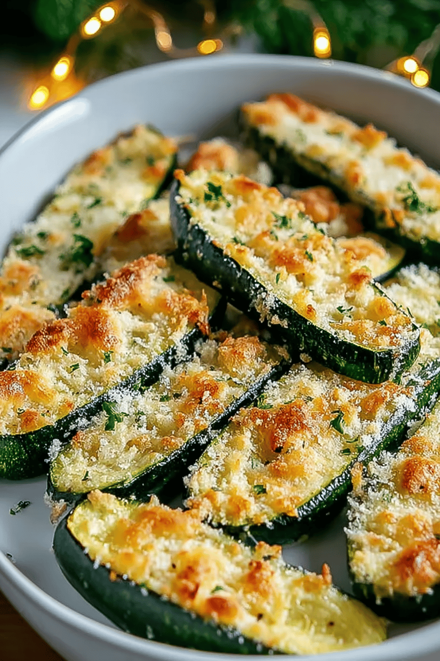 Crispy Parmesan Garlic Baked Zucchini Sticks