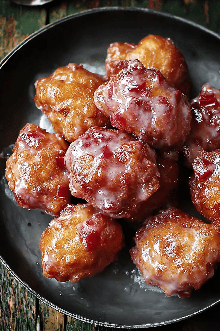 Crispy Rhubarb Fritters for a Sweet-Tangy Treat