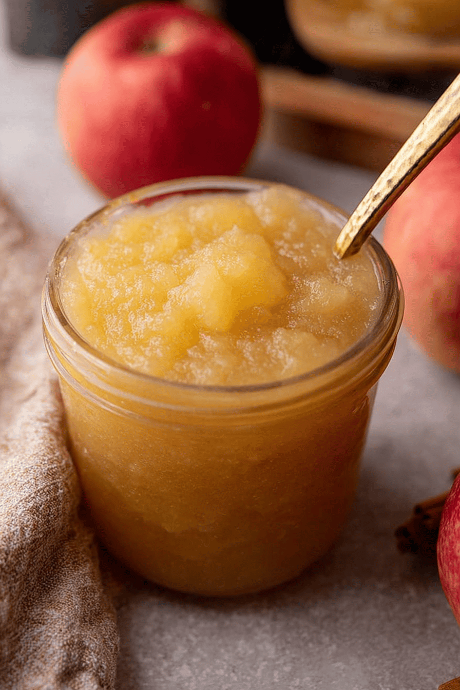 Easy Instant Pot Applesauce Without Sugar