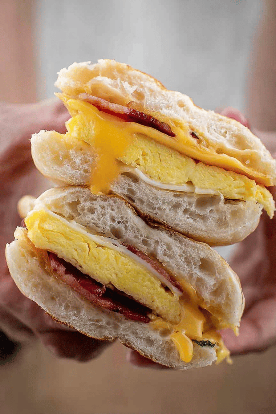 Easy Starbucks Bacon Gouda Copycat Sandwich