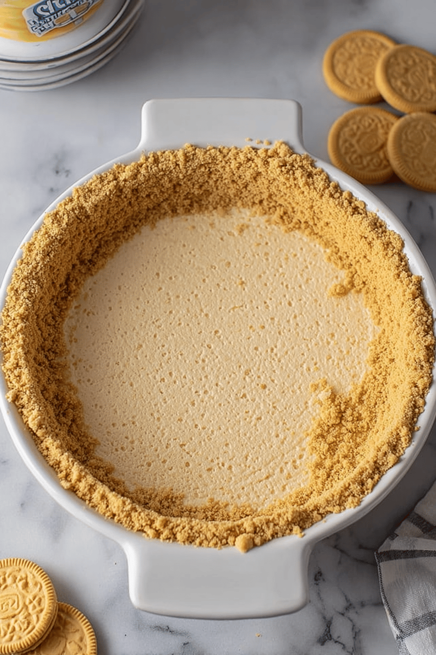 Golden Oreo Pie Crust for Perfect Cheesecakes & Pies