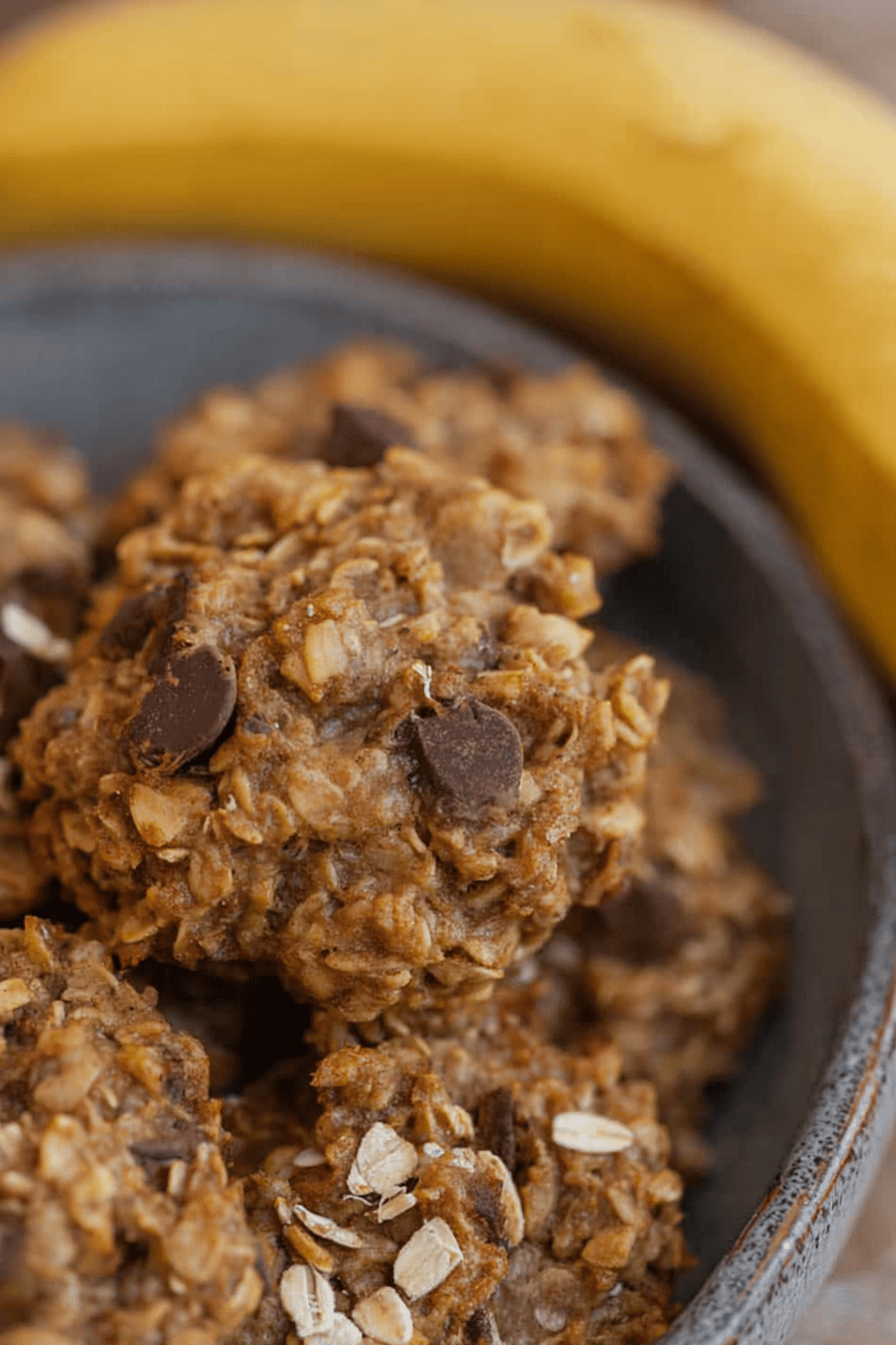 Healthy Oatmeal Banana Cookies for Guilt-Free Snacking