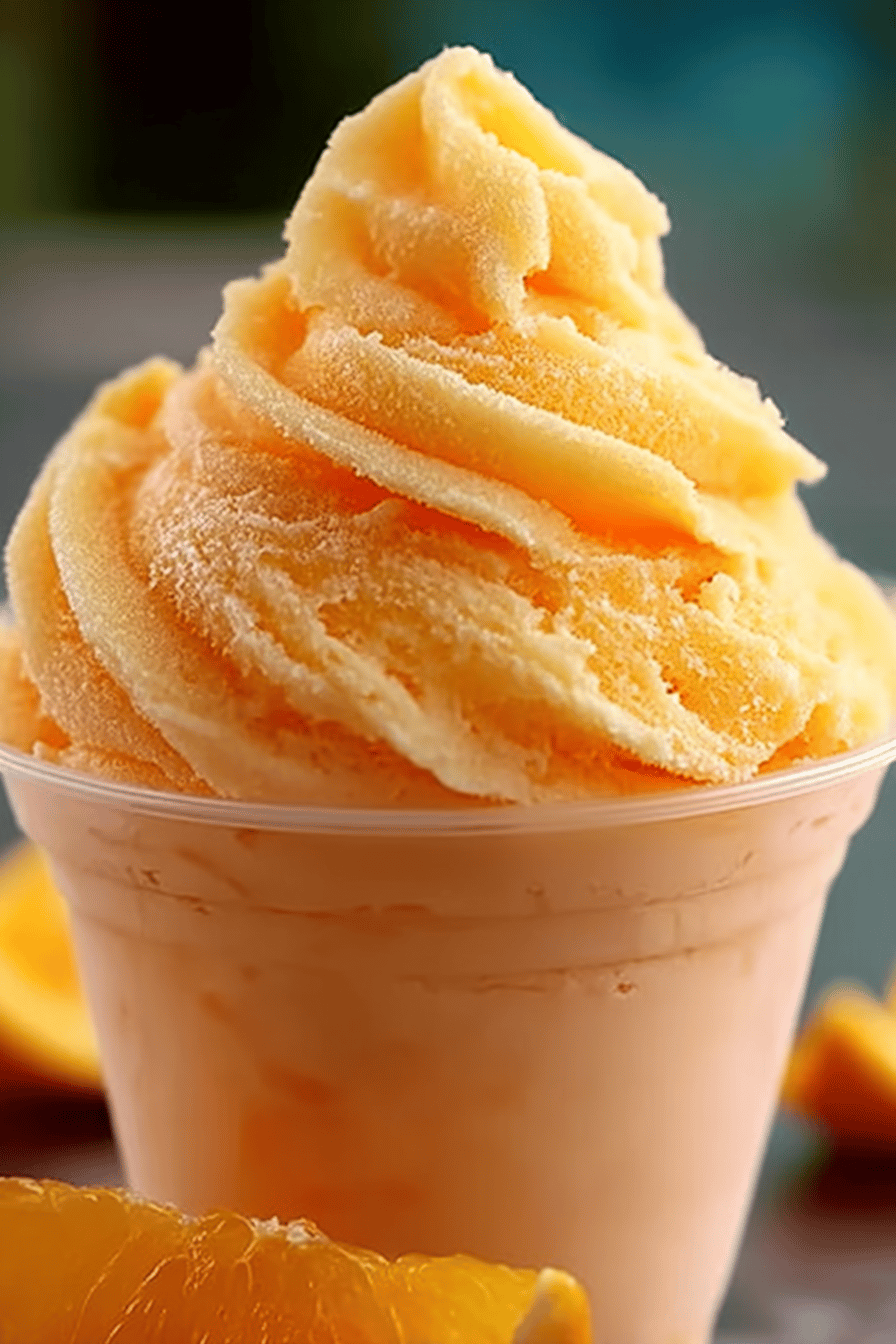 Orange Crush Sherbet Delight