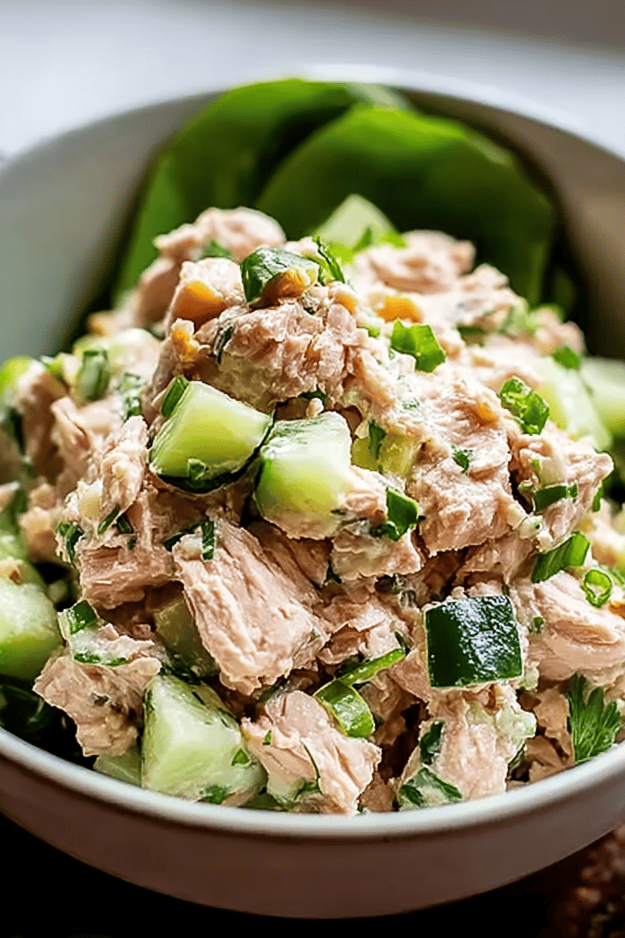 Quick & Healthy Classic Tuna Salad Recipe