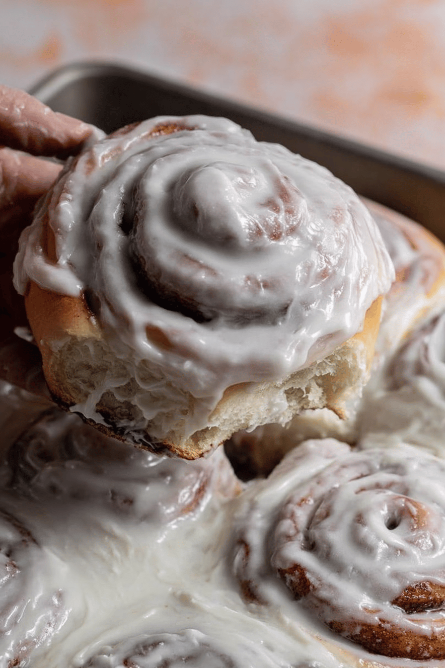 Quick Sourdough Discard Cinnamon Rolls with Yeast