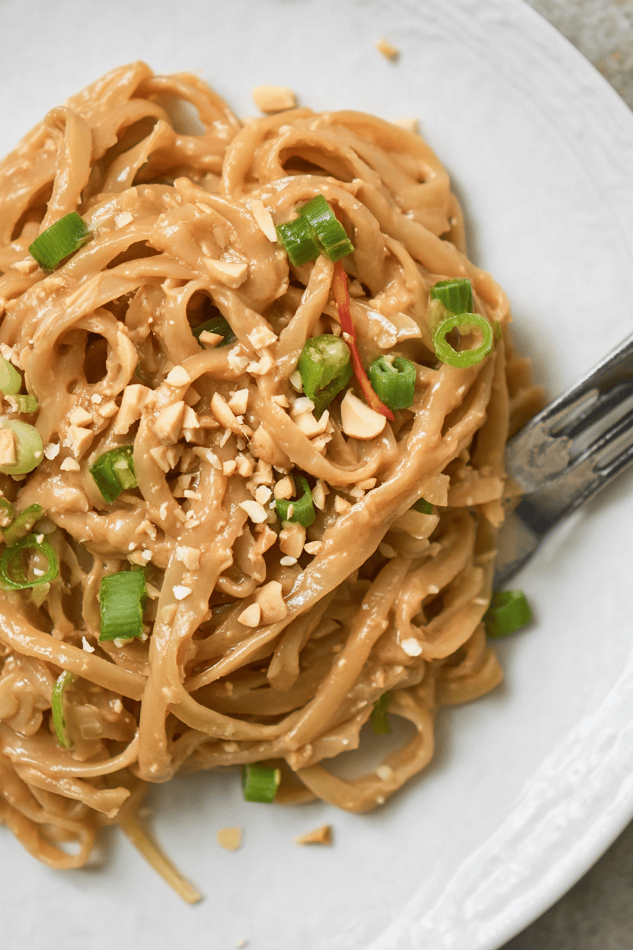 Quick Thai Peanut Noodles for Busy Nights