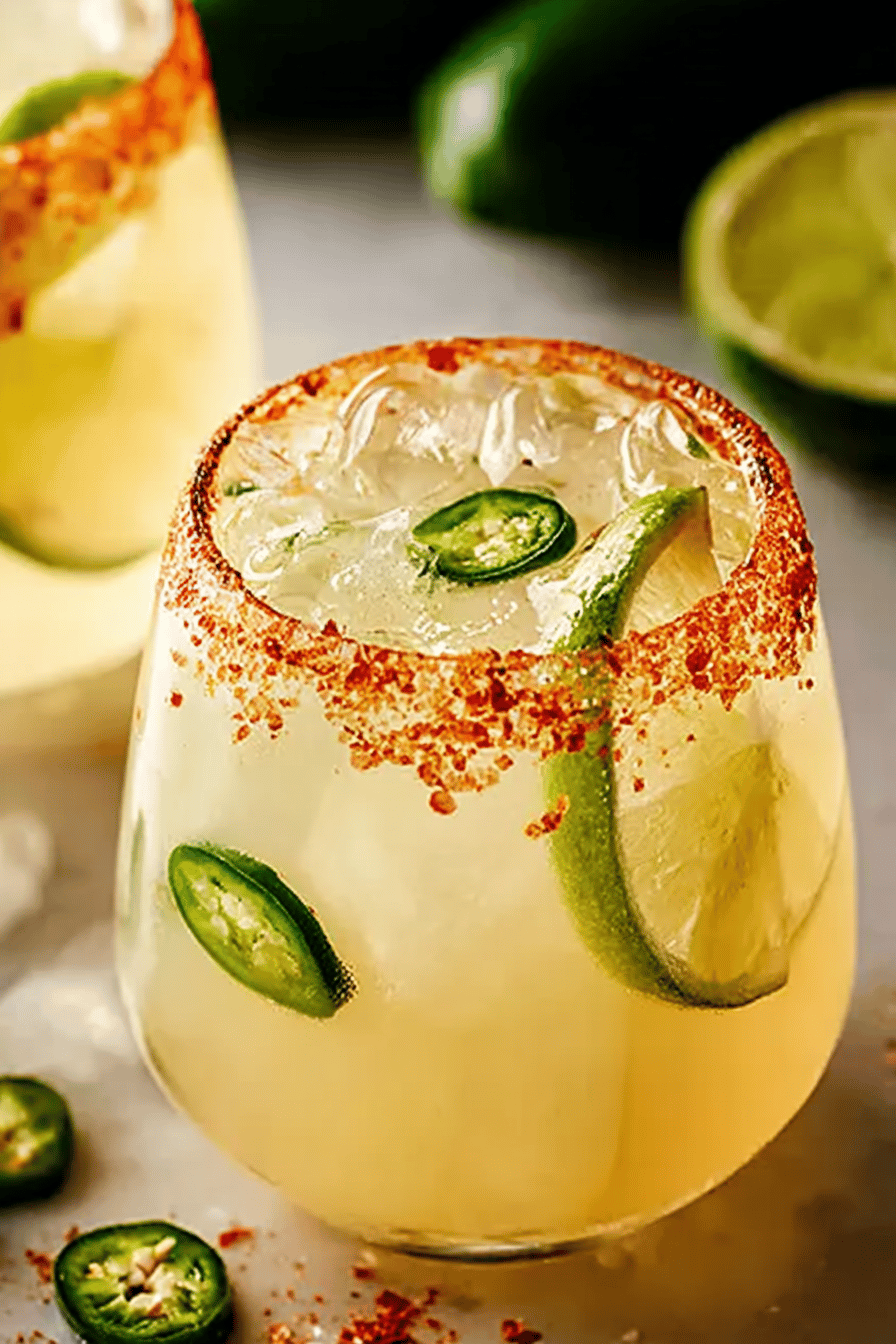 Spicy Jalapeño Margarita Twist