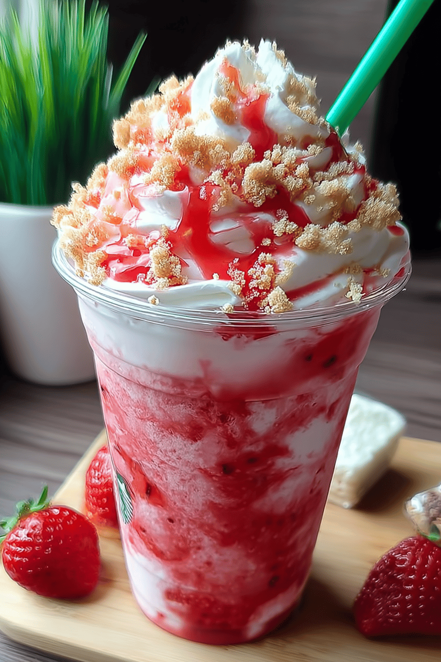 Strawberry Shortcake Cream Frappuccino Blend
