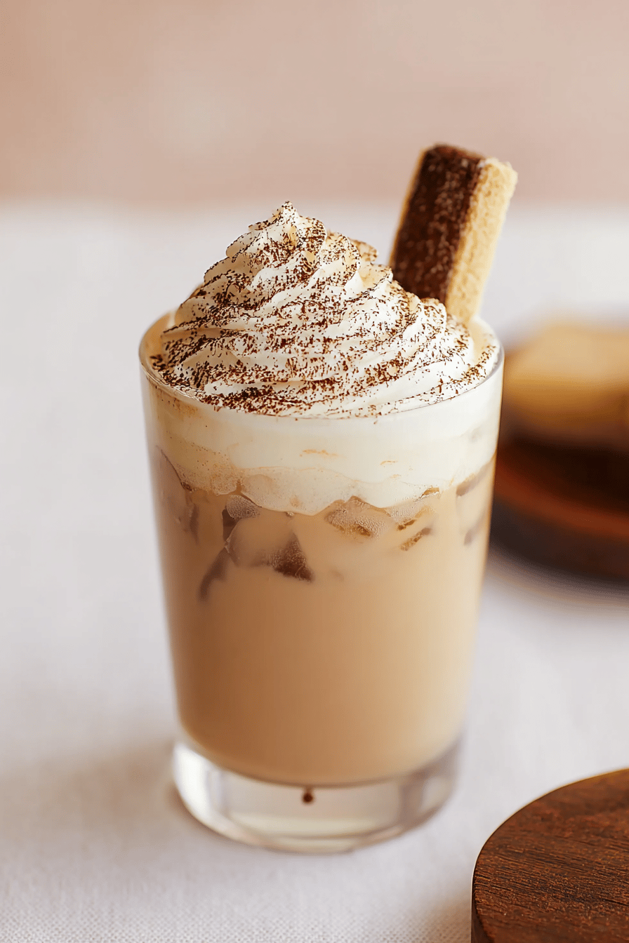 Tiramisu Iced Coffee Delight