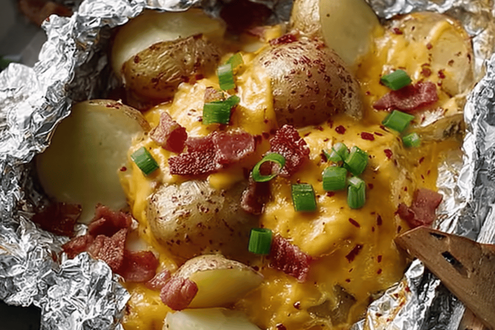 Bacon Ranch Jalapeño Potato Foil Packs