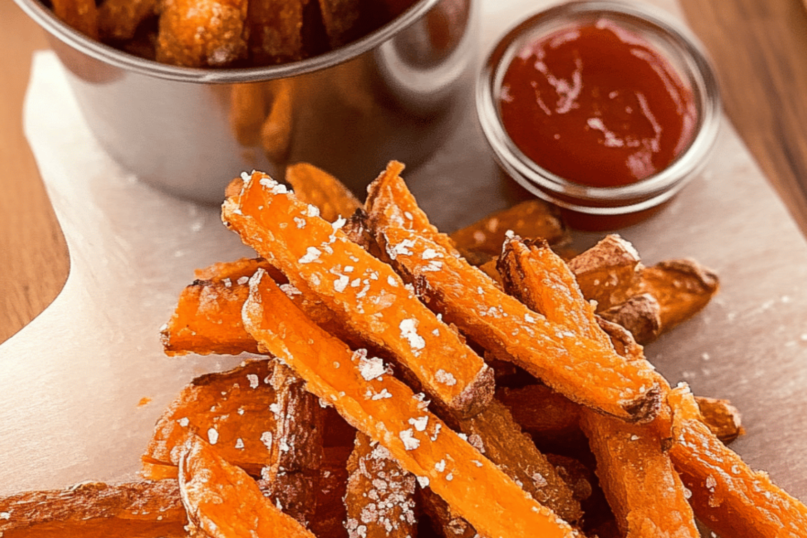 Extra Crispy Sweet Potato Fries Recipe