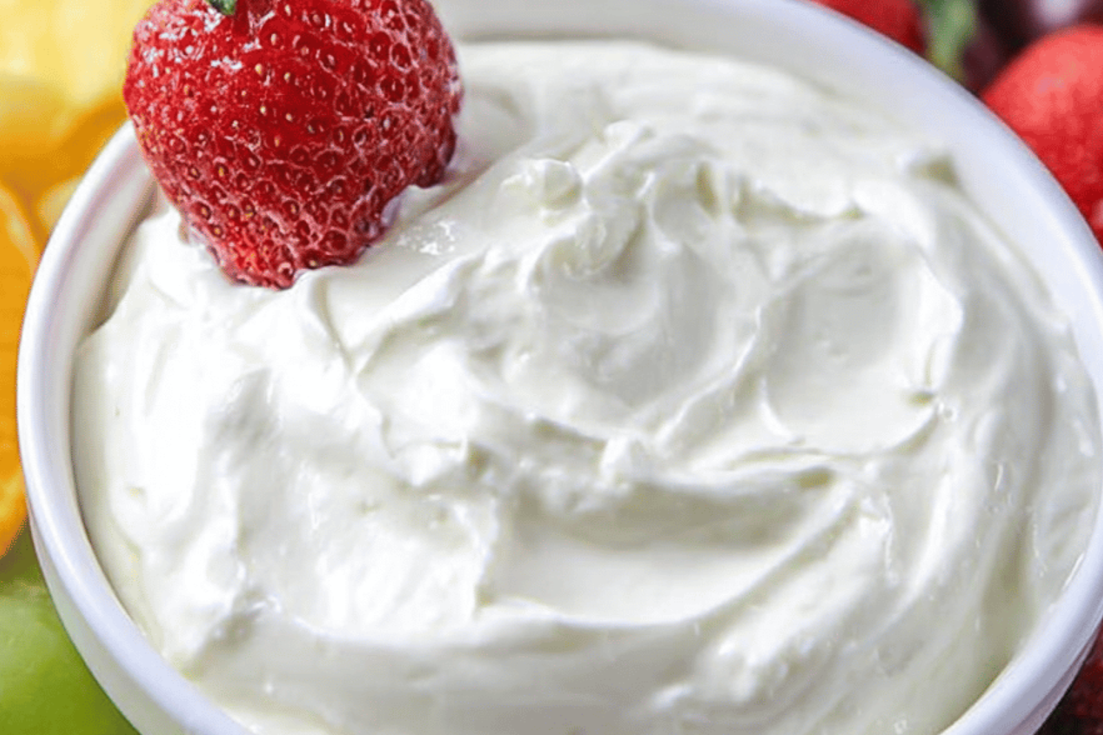 Fruit Dip With Heavy Whipping Cream