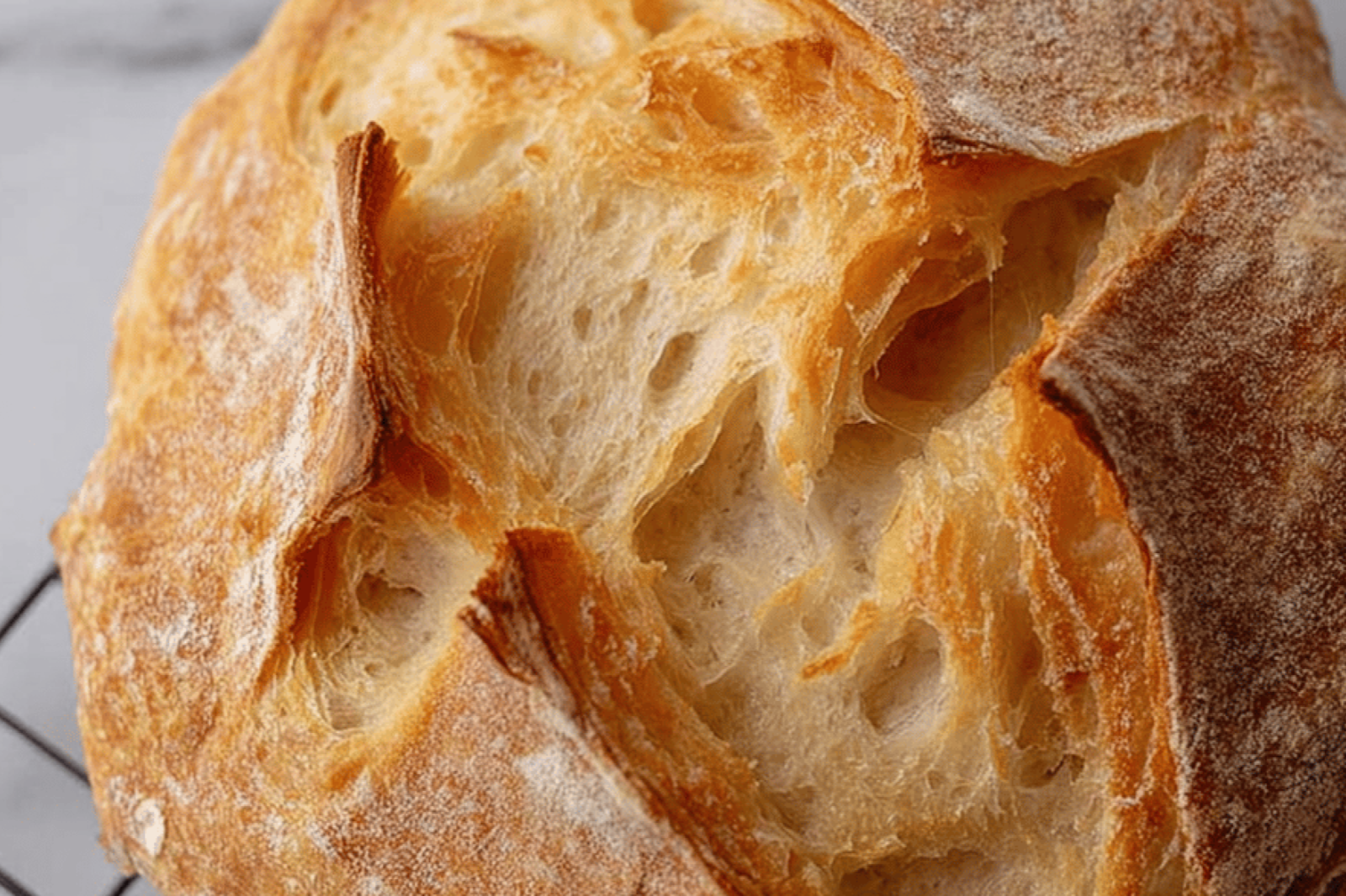 Layered Butter Sourdough Croissant Bread Recipe