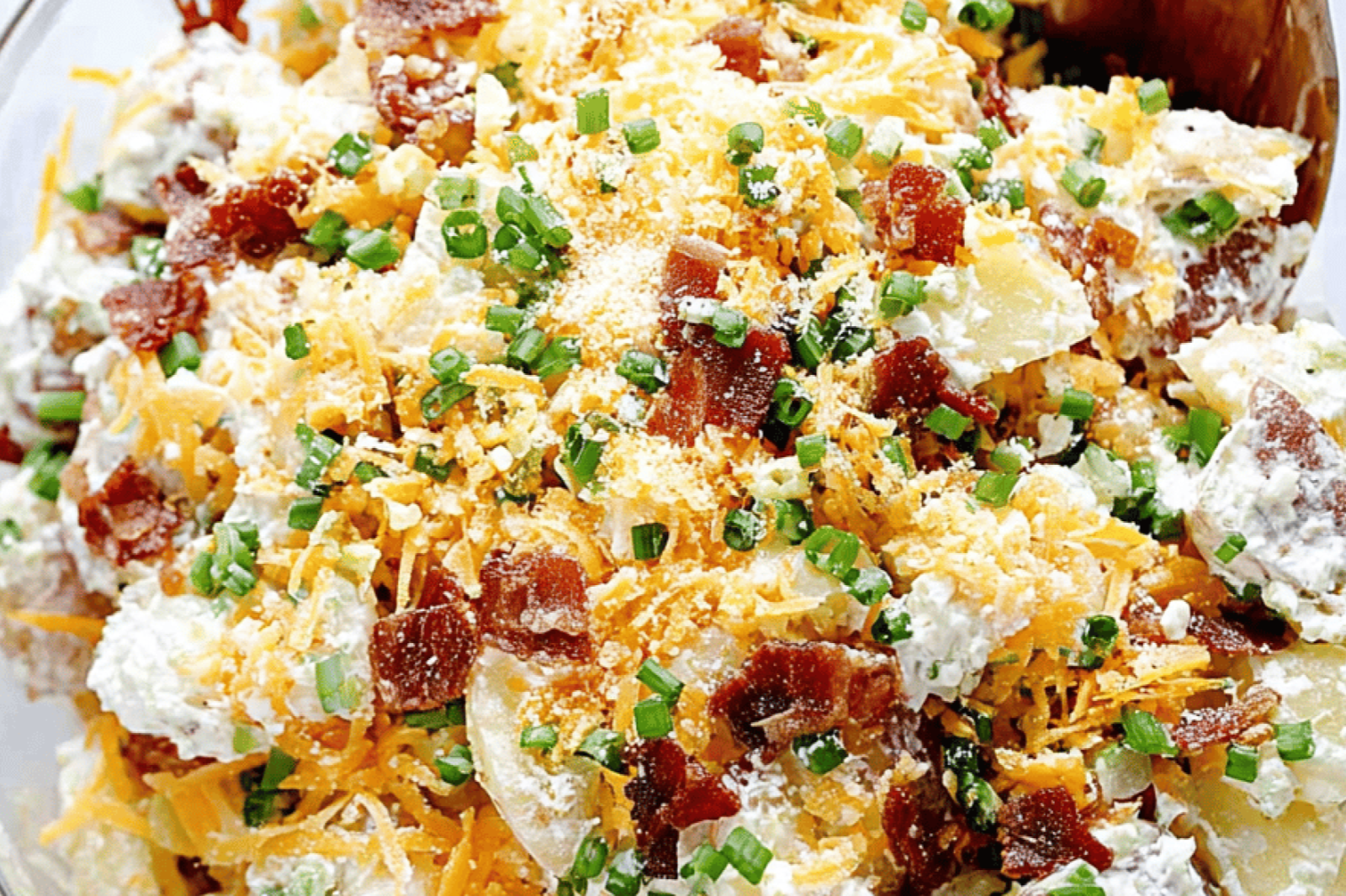 Loaded Potato Salad (a Baked Potato Salad!), Easy Summer Salad Recipe