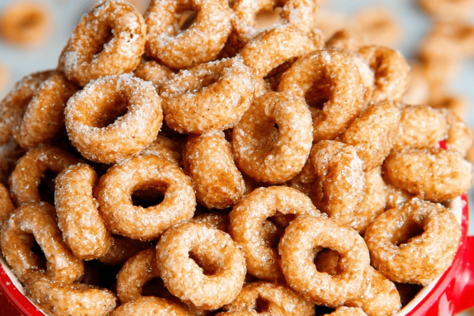 Mini Doughnut Hot Buttered Cheerios