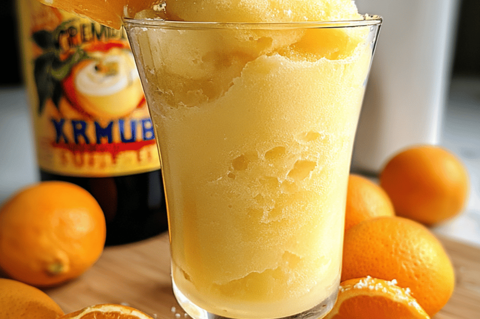 Orange Vanilla Creamsicle Slushy Recipe