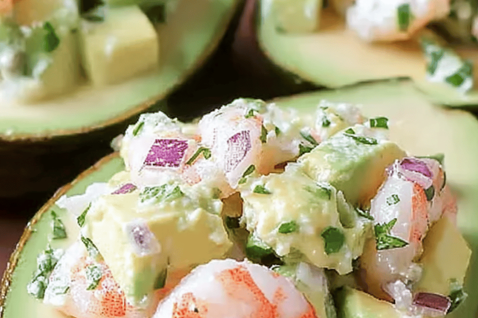 Quick Shrimp Salad Avocado Boats in 23 Minutes