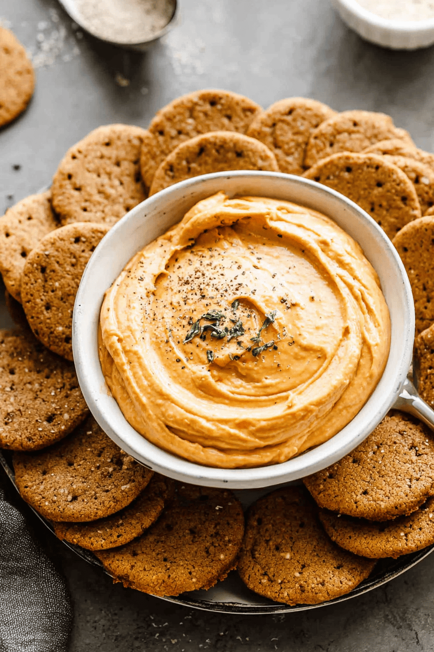 5-Minute 4-Ingredient Pumpkin Dip