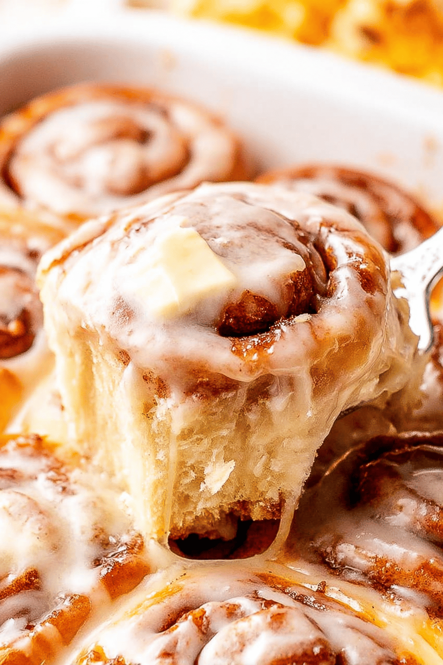 Buttery Brioche Cinnamon Rolls with Cream Cheese Icing