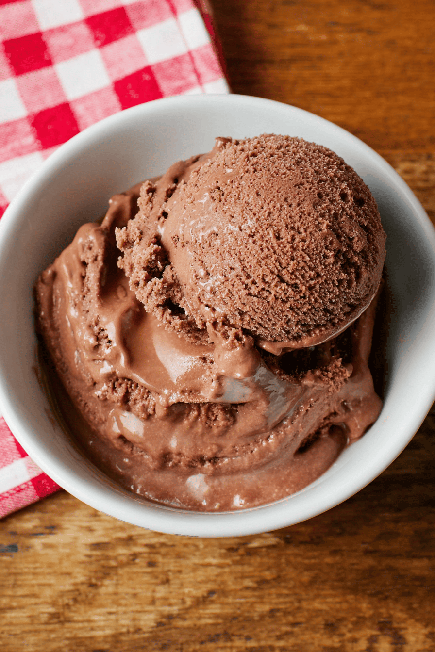 Chocolate Malt Ice Cream Bliss