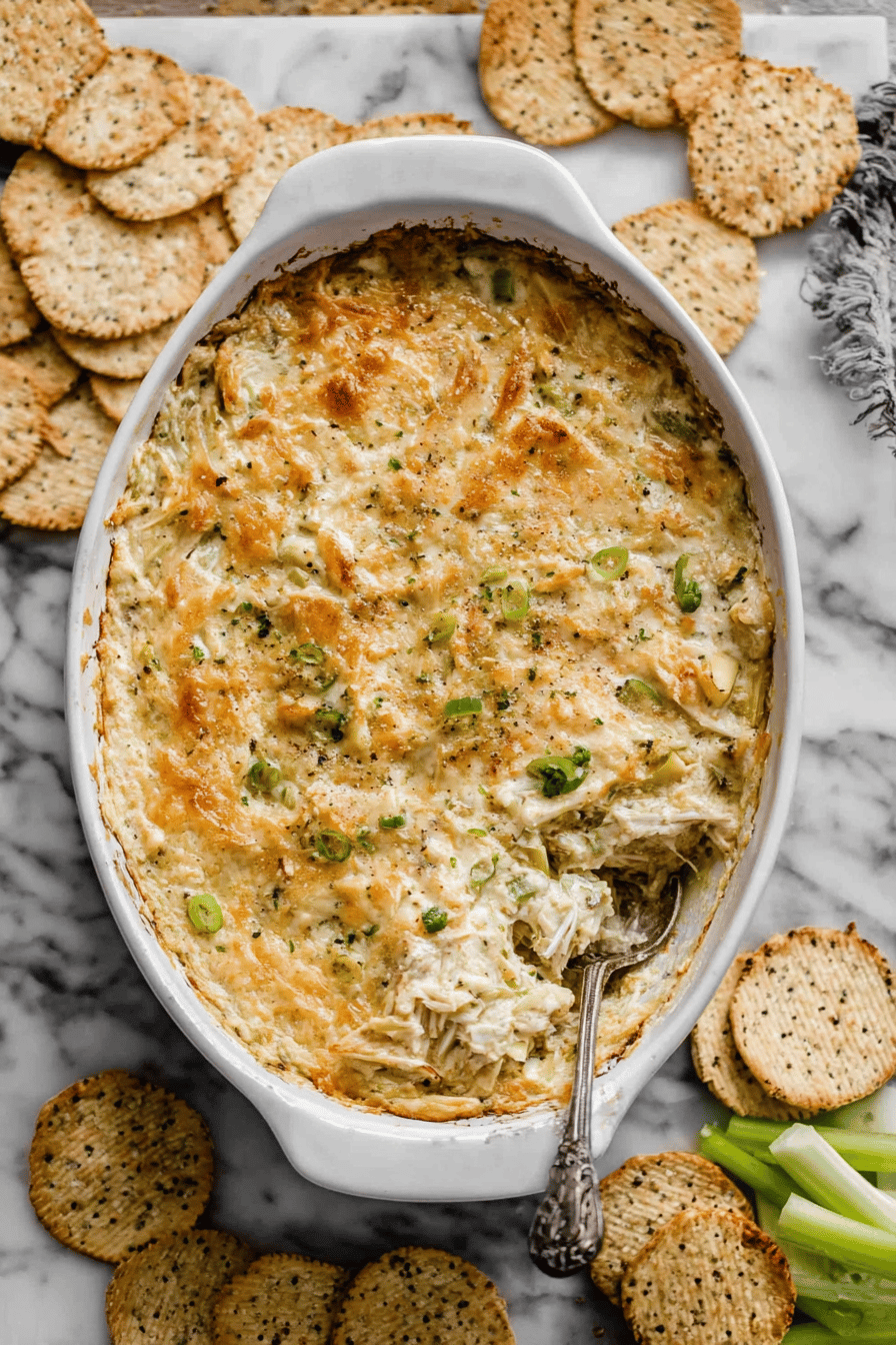 Creamy 30-Minute Crab Artichoke Dip