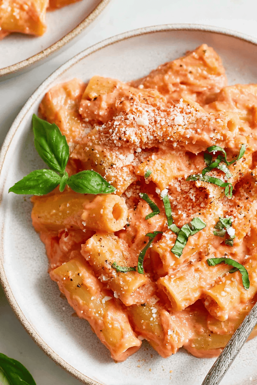 Creamy 30-Minute Pink Sauce Pasta from Scratch
