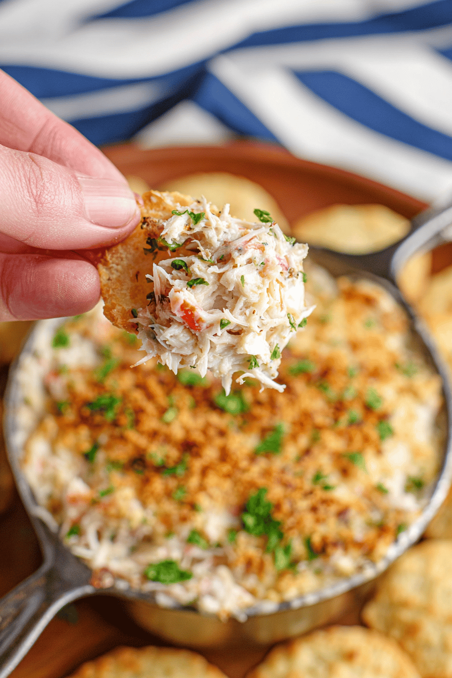 Creamy Crab Rangoon Dip Delight